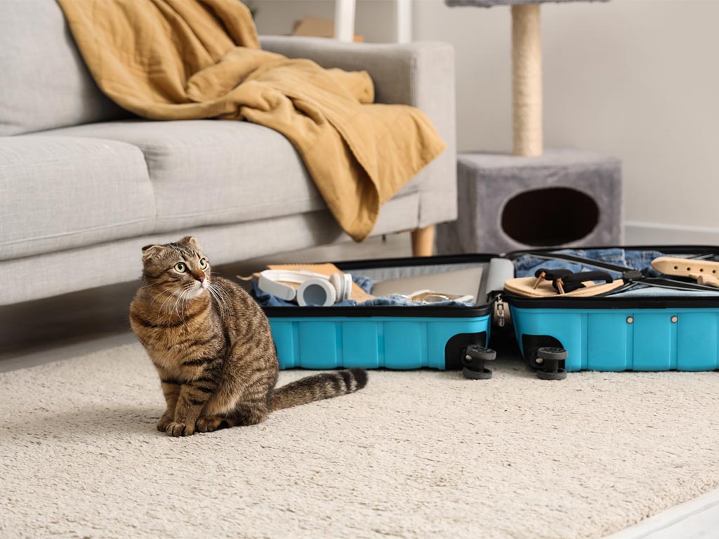 viajar con gato