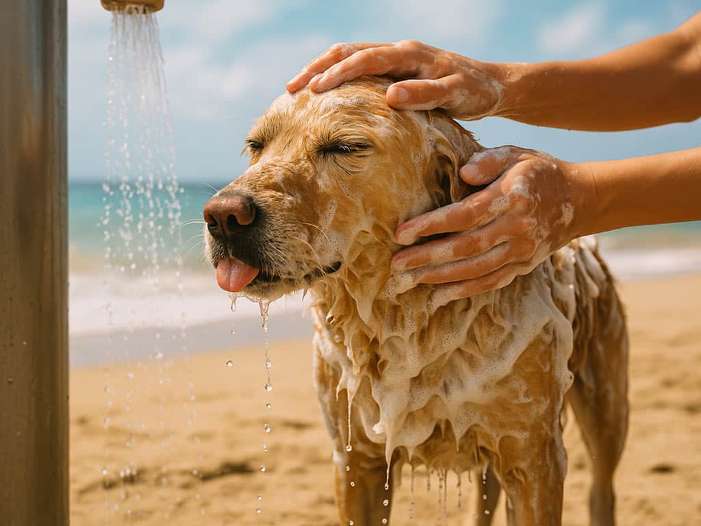 playa para perros barcelona