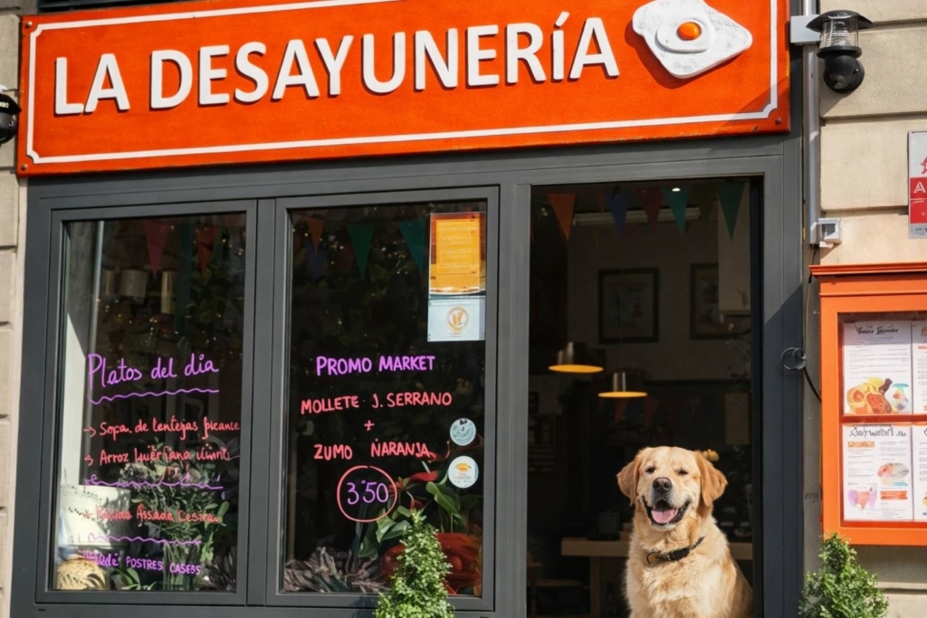 Brunch dog friendly a l’Eixample a La Desayunería amb espai ampli